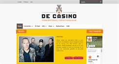 Desktop Screenshot of decasino.be