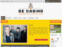 Tablet Screenshot of decasino.be